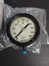 Ashcroft 1279 Dura Pressure Gauge 4-1/2" Face 0-200 PSI 1/2" NPT SS Lower 32094