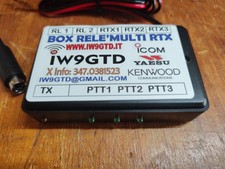 Box Relè MULTI RTX  protezione radio e amplificatori  yaesu kenwood icom