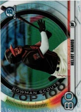 2020 Bowman #BTP-80 Heliot Ramos Bowman Scouts Top 100