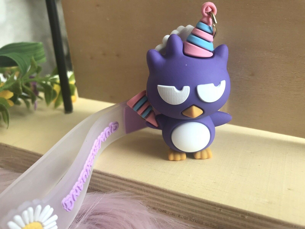 Cute Kitty Friends Badtz Maru Purple Anime Kawaii Key Ring