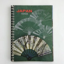 Vintage Souvenir Calendar Desk Diary Japan 1965 Travel Photos History