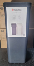 Image of Brabantia Sort & Go Recycle Bin 40L Grey Bin with Lid | New with Scratch Marks