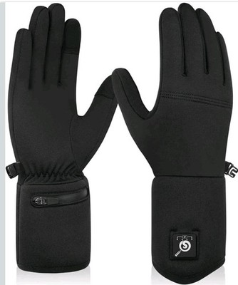 SAVIOR HEAT Heated Glove Liners for Men Women,Rechargeable Battery Electric M/L