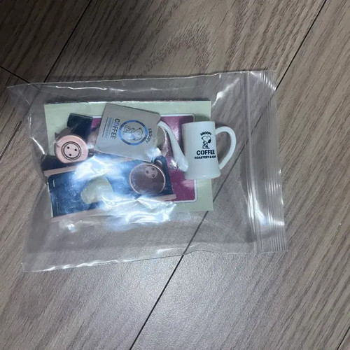 Rement Snoopy Coffee Roastery Miniature Figure New