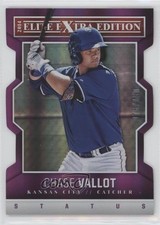 2014 Panini Elite Extra Edition Status Purple Die-Cut /150 Chase Vallot #10 1u1