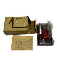 AKAI AS-3 Tape Splicer w/ Original Box Instructions VTG Made In Japan