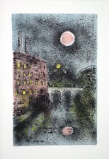 Franco ROGNONI, Litografia cm. 50x35 (imm. cm. 42x27) anno 1982 es: 125/150