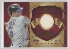 2015 Topps First Home Run Series 2 Relics /99 David Wright #FHRR-DW 04br