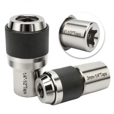 2pcs Tap Socket Set, 3/8 Drive Tap Holder for Tight Spaces, Extraction Socket...