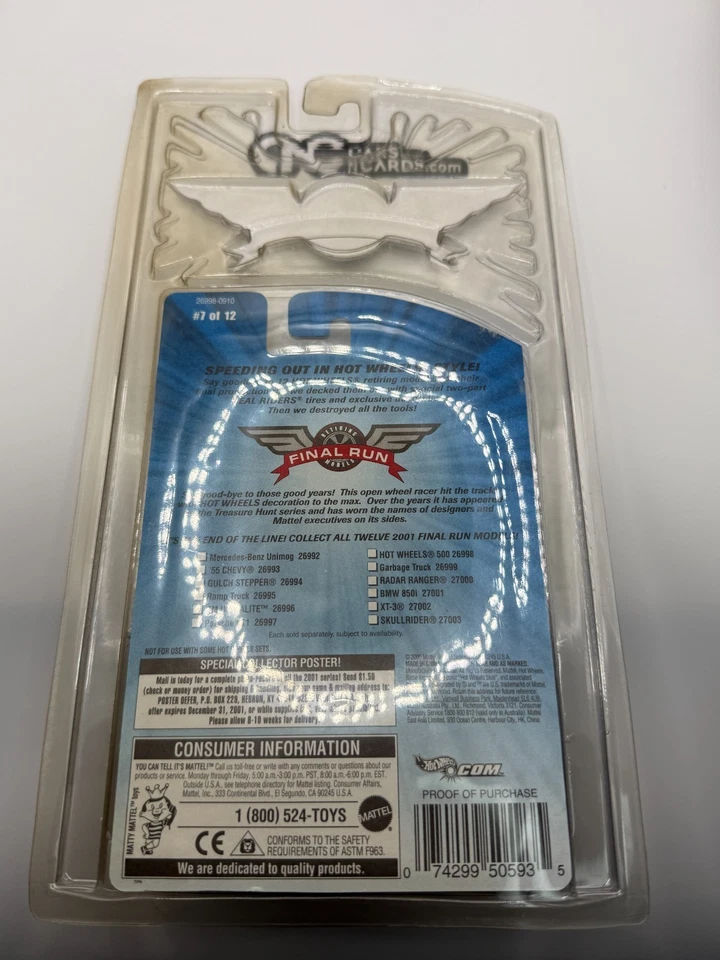 2001 Hot Wheels Final Run Hot Wheels 500 - Image 2 of 2