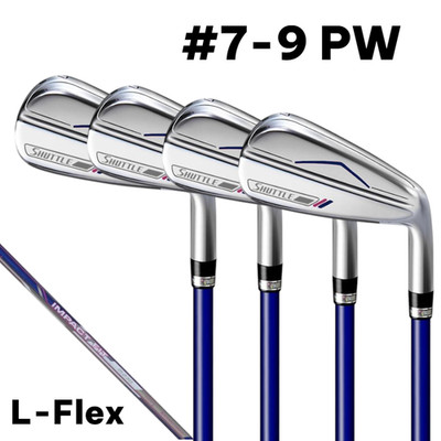 Maruman Shuttle Ladies Iron Set #7-9 PW 4pcs L Flex Impact Fit M230 Graphite New
