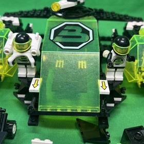 SPACE LEGO 6981 BLACKTRON AERIAL INTRUDER WITH MANUAL