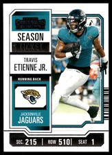 Travis Etienne Jr. 2023 Panini Contenders #47 Jaguars NFL READ FREE SHIPPING