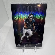 Topps 2025 Chrome All-Chrome Team Insert Zack Baun Philadelphia Eagles #ACT-22
