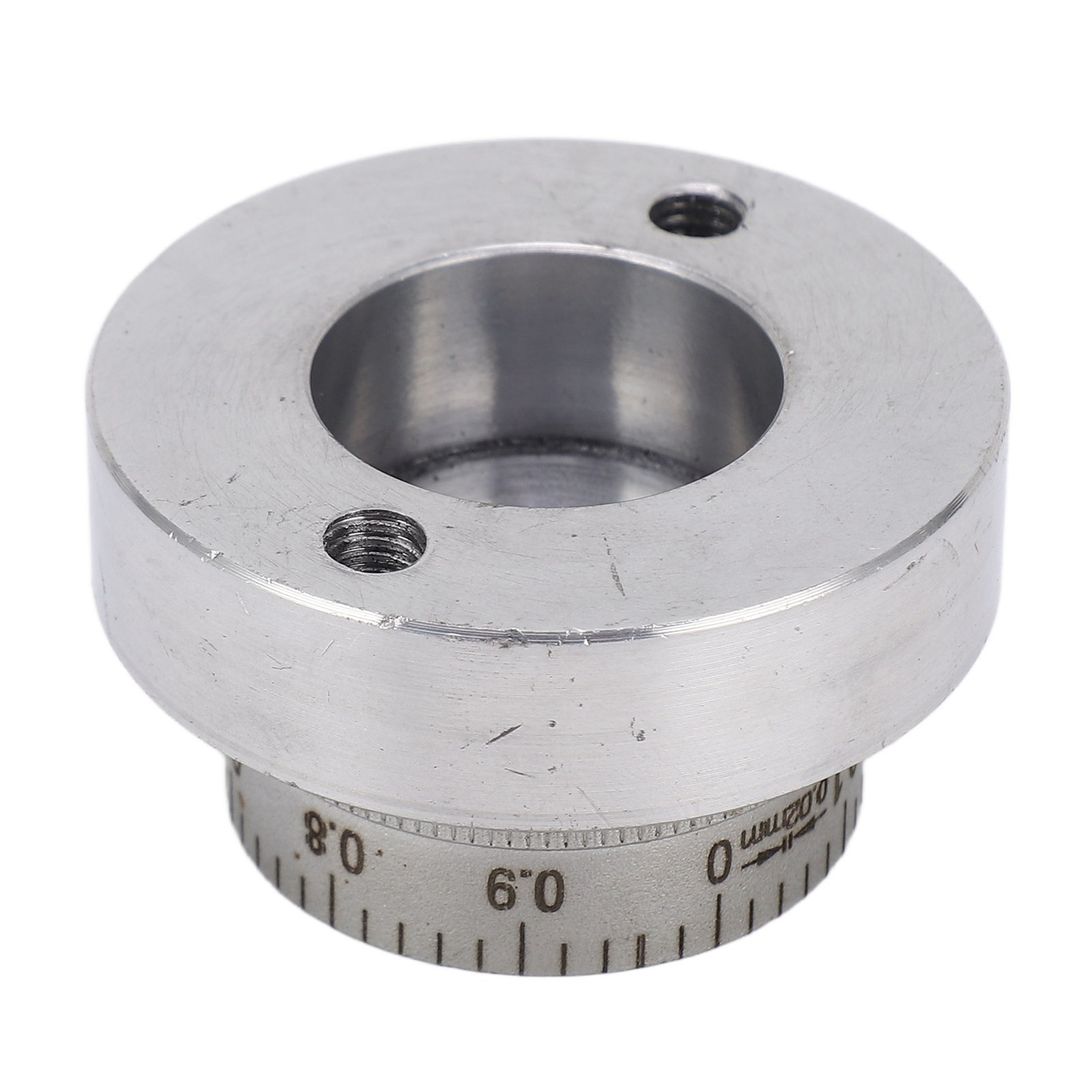 Mini Lathe Hand Wheel With Handle Crank Aluminum Alloy 50mm 2in 0‑1mm Scale