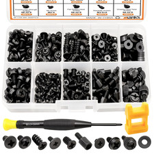 400PCS PC Screws Standoffs for Motherboard SSD Fan Case DIY Repair
