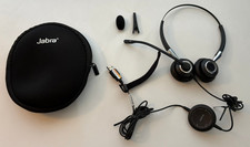 Jabra Biz 2400 II USB Mono BT MS Teams Headset Noise Cancelling Black See Pics 