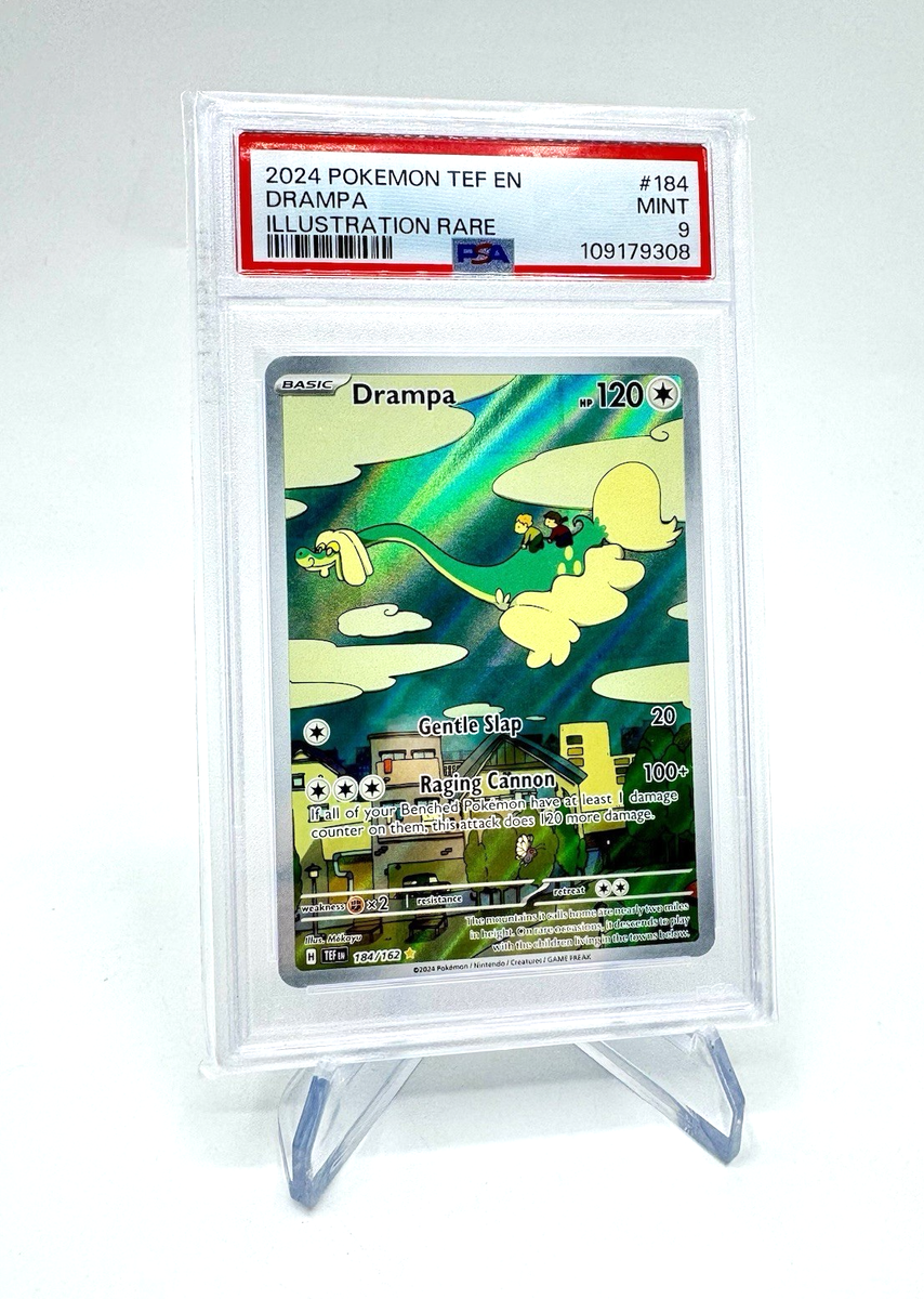 Drampa 184/162 Illustration Rare Temporal Forces PSA 9 Pokemon