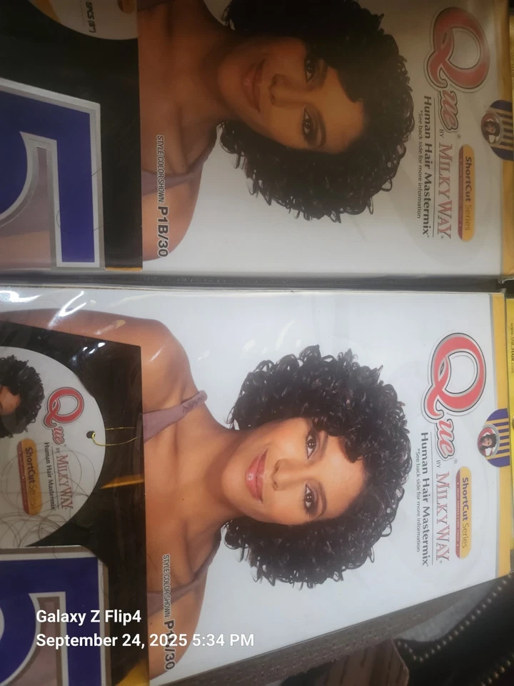 Mastermix 100% Cabello Humano - Que- por Vía Láctea - Ophra COSMO 5-" pieza con cierre Foto 2 de 4