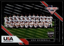 2020 Panini Stars and Stripes Longevity USA Baseball Checklist #1