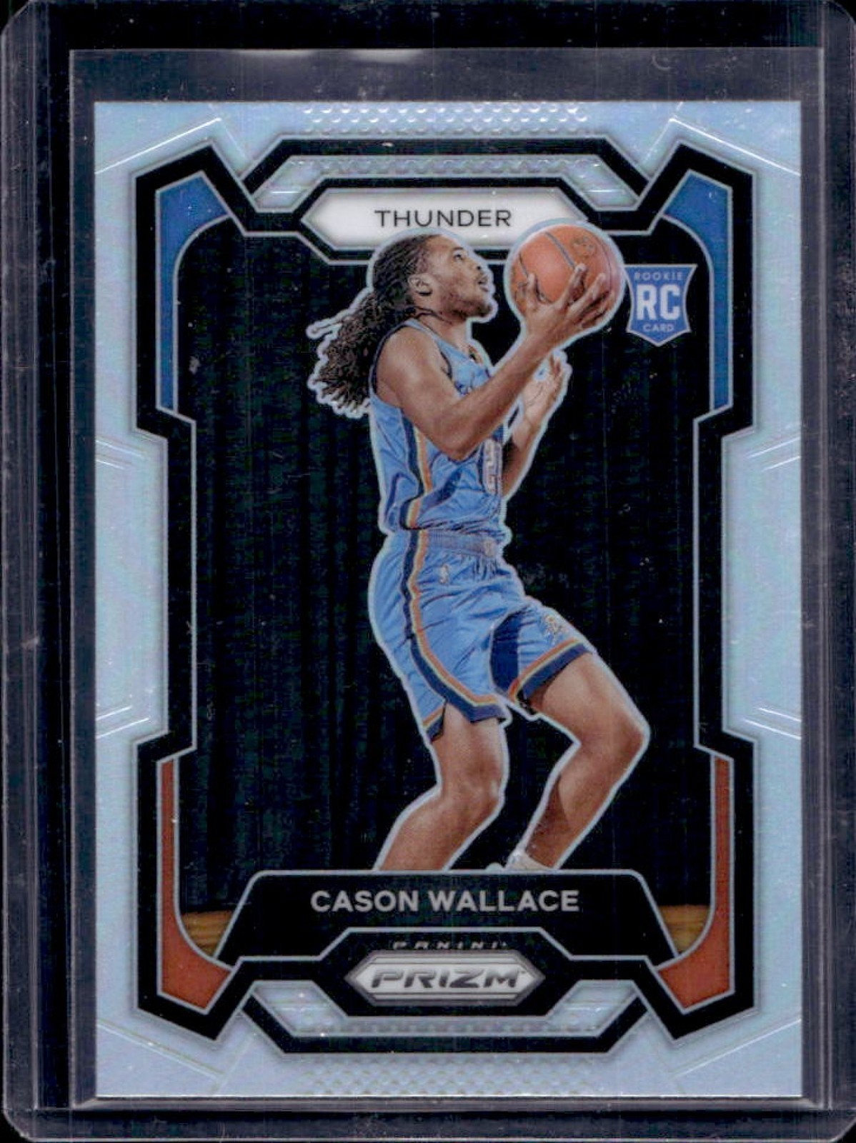 2023-24 Prizm Cason Wallace RC Prizm Silver Rookie #139 Thunder