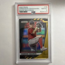 2025 Panini Prizm Shinnosuke Ogasawara #265 Black Gold SSP Parallel /5 PSA 10