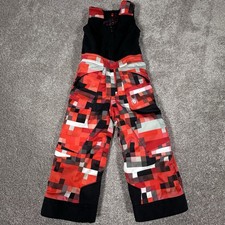 SPYDER Kids size 4 Boys MINI EXPEDITION Snow Ski Bibs Pants Insulated Waterproof
