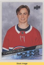 2020-21 Upper Deck Extended Series Young Guns Cameron Hillis #705 READ y0p