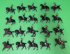 Britains Ltd Lead Soldiers Saddle Horse Royal Guard Cavalry Articulated Lot x20