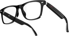 Bluetooth Glasses for Men and Women,Smart Audio Glasses,Blue Light Blocking,Open