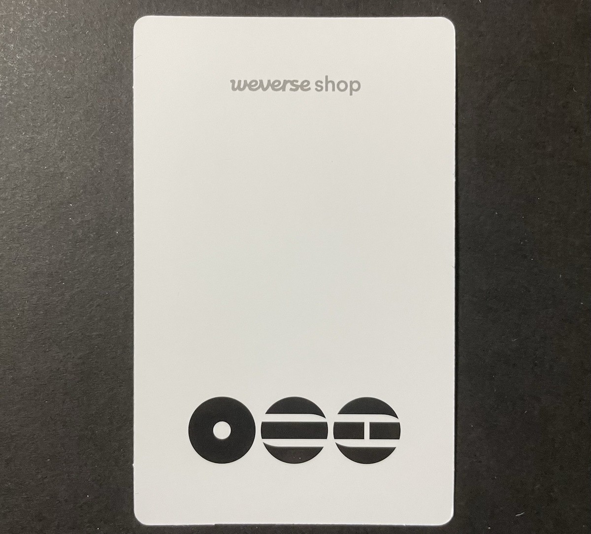 BTS-ARIRANG ALBUM WEVERSE SHOP POB SELPIE PHOTO CARD B VERSION RM