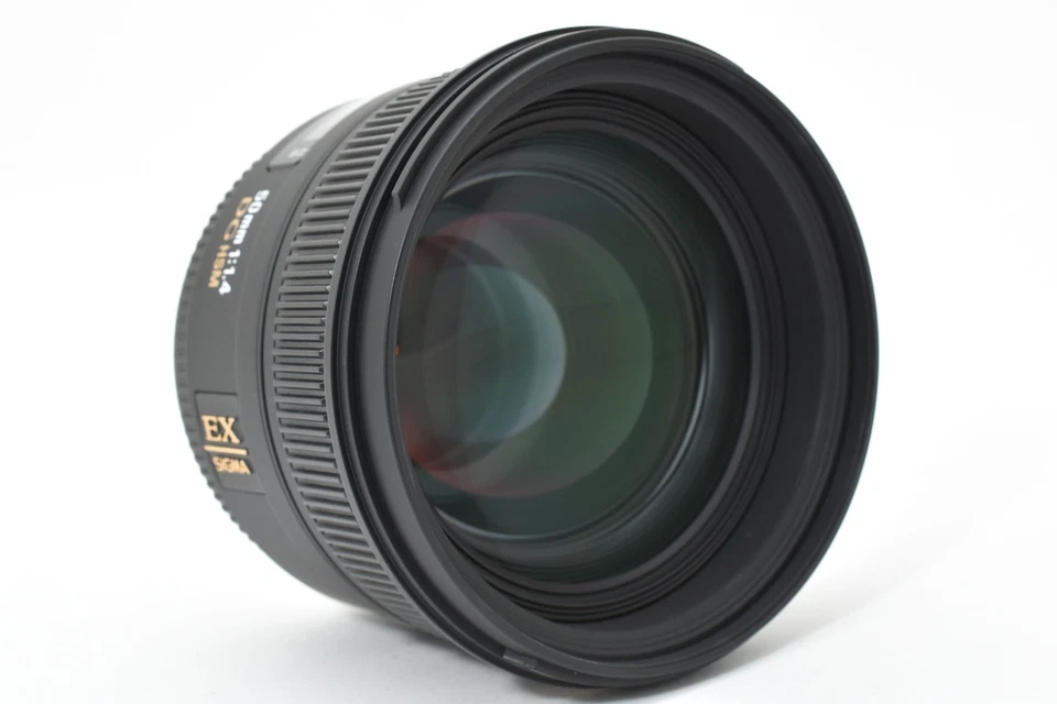 [Casi sin usar con estuche] Sigma 50 mm f/1,4 EX DG HSM para montaje PENTAX K de JAPÓN Foto 4 de 4