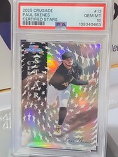 2025 Panini Crusade Crusade Certified Stars #13 Paul Skenes PSA 10 GEM MINT!!