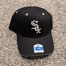 Fan Favorite Chicago White Sox Hat Kids OSFM Black NWT Adjustable Snapback MLB