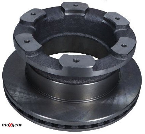 2X Bremsscheibe Maxgear 19-3356 2 Bremsscheiben Hinterachse Hinten FüR Iveco-image
