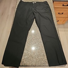 5.11 Tactical Edge Chino Pants Mens 38x34 Black 74481 Rugged Workwear Straight