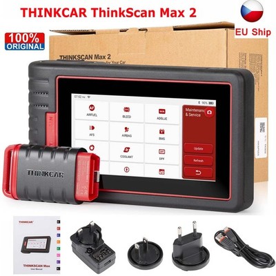Neu THINKCAR ThinkScan Max 2 Full System Diagnostic Tool CAN-FD Free Update