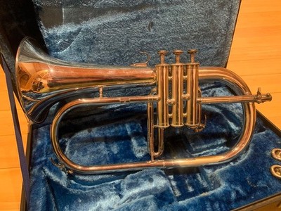 管楽器・吹奏楽器 YAMAHA yfh-731 YAMAHA YFH-731 FLUGELHORN VINTAGE 1980 BRASS INSTRUMENT W HARD