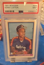 1991 Bowman - Kenny Lofton #565 (RC)
