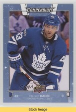 2017-18 Upper Deck Compendium Blue Nazem Kadri #791 READ 1g4p