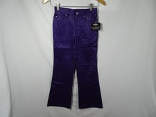 Girl Identity Girls Youth Sparkly Purple Pants Size 10
