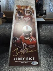 Jerry Rice Signed/Autographed Replica Lombardi Trophy 15” Beckett