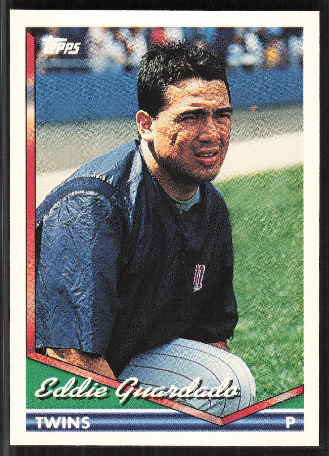 Eddie Guardado, 1994 Topps, #677, Minnesota Twins, RC