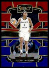 2024-25 Panini Select WNBA Red Blue Natasha Howard 070/399 Dallas Wings #32