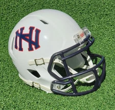 NEW HAMPSHIRE WILDCATS WHITE "NH" FOOTBALL MINI HELMET