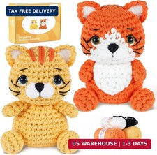 MOREJMTT Crochet Kit for Beginners, Learn to Crochet, Include Easy Knitting Soft