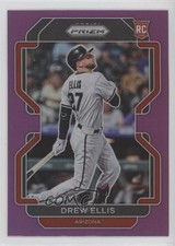 2022 Panini Prizm Tier II Purple Prizm Drew Ellis #195 14xt