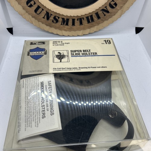 UNCLE MIKES #86190 SUPER BELT HOLSTER SIZE 19 COLT/BROWNING - Picture 2 of 8