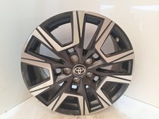 2024 TOYOTA YARIS CROSS TOYOTA YARIS CROSS 18" ALLOY 7 X 18 ET 50 WHEEL HAS KERB