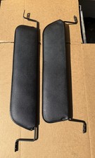 1966 To 1977 Early Ford Bronco Sun Visors Original Vintage Black Pair